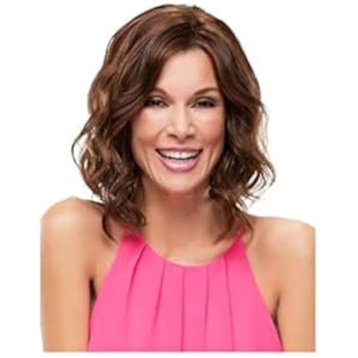 DILLARDS Women Short Wigs Brown Natural Curly Wigs (B091J437Wv) - Image 1